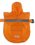 Load image into Gallery viewer, Parisian Pet 'Orange Raincoat' for Dogs & Cats, Waterproof Pet Outerwear, Dog Raincoat for Rain, Pet Rain Protection, Orange