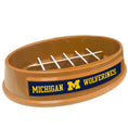 Load image into Gallery viewer, Michigan Football Slow Feeder Bowl
