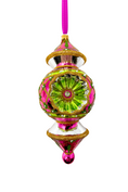 Load image into Gallery viewer, Miami Reflector Glass Ornament - Southlake Paws