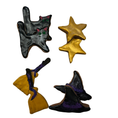 Load image into Gallery viewer, Moon Magic Halloween Dog Cookies | Organic Handmade Dog Treats