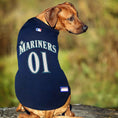 Load image into Gallery viewer, Seattle Mariners MLB Dog Jersey - Official Baseball Pet Fan Apparel