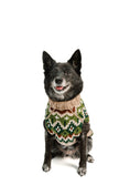 Load image into Gallery viewer, Ragg Wool Fair Isle Dog Sweater
