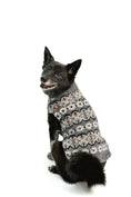 Load image into Gallery viewer, Alpaca Silver Fair Isle Dog Sweater