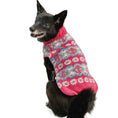 Load image into Gallery viewer, Alpaca Rose Fairisle Dog Sweater