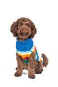 Load image into Gallery viewer, Alpaca Royal Stripe Dog sweater