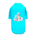 Load image into Gallery viewer, Macaroon Dog Tee Faux Fur Cotton Dog T - Shirt - Designer Dog Clothes from Southlake Paws