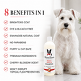 Load image into Gallery viewer, Magic White Brightening Dog Shampoo - Cherry Scented - 17oz