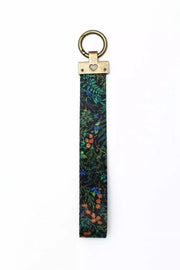 Magical Fern Forest Wristlet Keychain