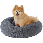 Calming Dog Bed for Large, Medium and Small Pets Dark Gray