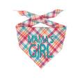Load image into Gallery viewer, Mama's Girl Luxe Flannel Dog Bandana