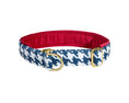 Load image into Gallery viewer, Bowsers Designer Slip Dog Collar in durango-flamingo