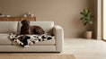 Load image into Gallery viewer, Bowsers Maverick Furniture Topper Dog Couch Cover in white-bengal