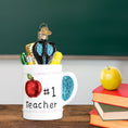Load image into Gallery viewer, Best Teacher Mug Ornament - Southlake Paws