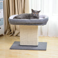 Load image into Gallery viewer, Mellow Cat Perch with Sisal Scratching Post