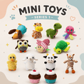 Load image into Gallery viewer, 6" Mini Animal Dog Toy Collection