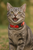 Load image into Gallery viewer, Parisian Pet 'Nylon Collar' for Dogs & Cats – High-Quality Red Nylon Collar -Valentine's Day