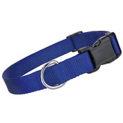 Parisian Pet 'Nylon Collar' for Dogs & Cats – Adjustable Blue Pet Collar, Comfortable Nylon Design