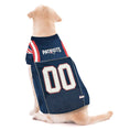 Load image into Gallery viewer, NFL New England Patriots Striped Mesh Dog Jersey