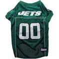 Load image into Gallery viewer, NFL New York Jets Striped Mesh Dog Jersey