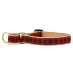 New Red Plaid Martingale