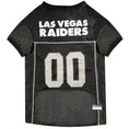 Load image into Gallery viewer, NFL Las Vegas Raiders Striped Mesh Dog Jersey
