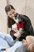 Load image into Gallery viewer, Reversible Dog Vest Jacket - Red