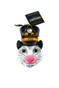 Load image into Gallery viewer, KRG Opossum Head Polish Glass Ornament