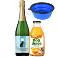 Load image into Gallery viewer, Fur-Mosa Brunch Hydration Kit for Dogs dog hydration treat bottle on white background