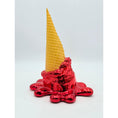 Load image into Gallery viewer, Opps! No.1 Ice Cream Sculpture - Red Chrome Edition - red chrome opps no 1 ice cream sculpture, luxury sculpture, product…