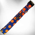 Load image into Gallery viewer, Polka Dot Dog Collars, Leads, and Bows on Blue - 5 Styles