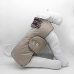 Bespoke Reversible Dog Coat/Raincoat Dark CC