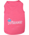 Load image into Gallery viewer, Parisian Pet 'Princess' Playful Dog Shirt – Comfortable Small Dog Shirt for Dogs & Cats, Pink