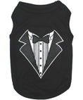 Load image into Gallery viewer, Parisian Pet 'Tuxedo' Stylish Dog Outfit – Premium Cotton Formal Wear for Special Occasions, Black