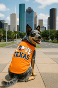 Load image into Gallery viewer, Parisian Pet 'Love Texas' Pet T-Shirt – Trendy Texas-Themed Outfit for Small Dogs & Cats, Orange