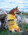 Load image into Gallery viewer, Parisian Pet 'Licker' Novelty Dog Apparel – Fun Embroidered Pet Wear for Dogs & Cats, Yellow