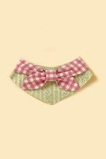 Picnic Bliss Floral Gingham Print Bandana