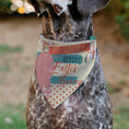 Load image into Gallery viewer, Pet Bandana - A Christmas Story Easter Bunny Ralphie Pose and House Pastels