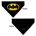 Load image into Gallery viewer, Pet Bandana - Batman Shield Logo Black/Yellow