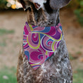Load image into Gallery viewer, Pet Bandana - Barbie Swirl Pinks/Multi Color