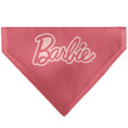 Load image into Gallery viewer, Pet Bandana - Malibu Beach BARBIE Script and Icons Collage Pinks