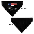 Load image into Gallery viewer, Pet Bandana - CHEVROLET Script and Americana Bowtie Black