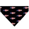 Load image into Gallery viewer, Pet Bandana - CHEVROLET Script and Americana Bowtie Repeat Black