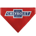 Load image into Gallery viewer, Pet Bandana - CHEVROLET 1940 Bowtie Text Logo Red/White/Blue