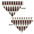 Load image into Gallery viewer, Pet Bandana - Coca-Cola Glass Bottles Collage White