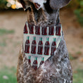 Load image into Gallery viewer, Pet Bandana - Coca-Cola Glass Bottles Collage White