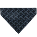 Load image into Gallery viewer, Pet Bandana - COCA-COLA Script Collage Navy/Light Blue
