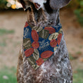 Load image into Gallery viewer, Pet Bandana - Classic COCA-COLA Badges Collage Blue