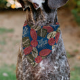 Load image into Gallery viewer, Pet Bandana - Classic COCA-COLA Badges Collage Blue