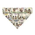 Load image into Gallery viewer, Pet Bandana - Mickey and Minnie Mouse Vintage Comic Strip Scenes