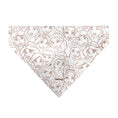 Load image into Gallery viewer, Pet Bandana - Disney Princess Faces Stacked White/Brown